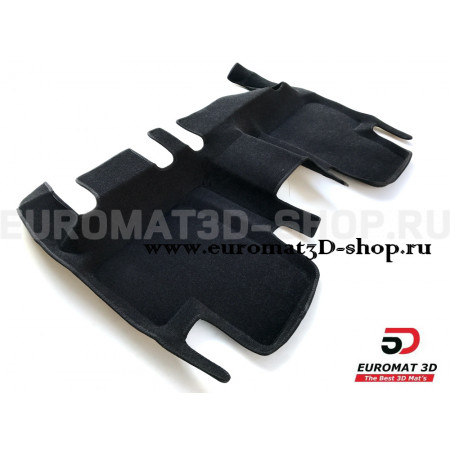 Текстильные 5D коврики с высоким бортом Euromat3D в салон для Mercedes ML-Class (W166) (2011-2016) № EM5D-003517