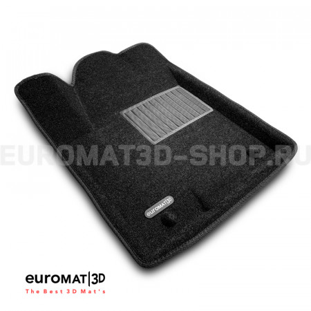 Текстильные 3D коврики Euromat3D Premium в салон для Nissan Patrol (2010-) № EMPR3D-002813