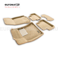 Текстильные 3D коврики Euromat3D Lux в салон для Mercedes B-Class (W247) (2018-) № EM3D-003510T Бежевые Текстильные 3D коврики Euromat3D Lux в салон для Mercedes B-Class (W247) (2018-) № EM3D-003510T Бежевые