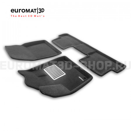 Текстильные 3D коврики Euromat3D Lux в салон для Citroen C5 Aircross (2018-) № EM3D-003907G Серые Текстильные 3D коврики Euromat3D Lux в салон для Citroen C5 Aircross (2018-) № EM3D-003907G Серые