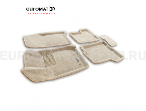 Текстильные 3D коврики Euromat3D Business в салон для Lada XRay (2016-) № EMC3D-005309T Бежевые Текстильные 3D коврики Euromat3D Business в салон для Lada XRay (2016-) № EMC3D-005309T Бежевые